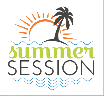Summer sessions logo for Atomic Learning